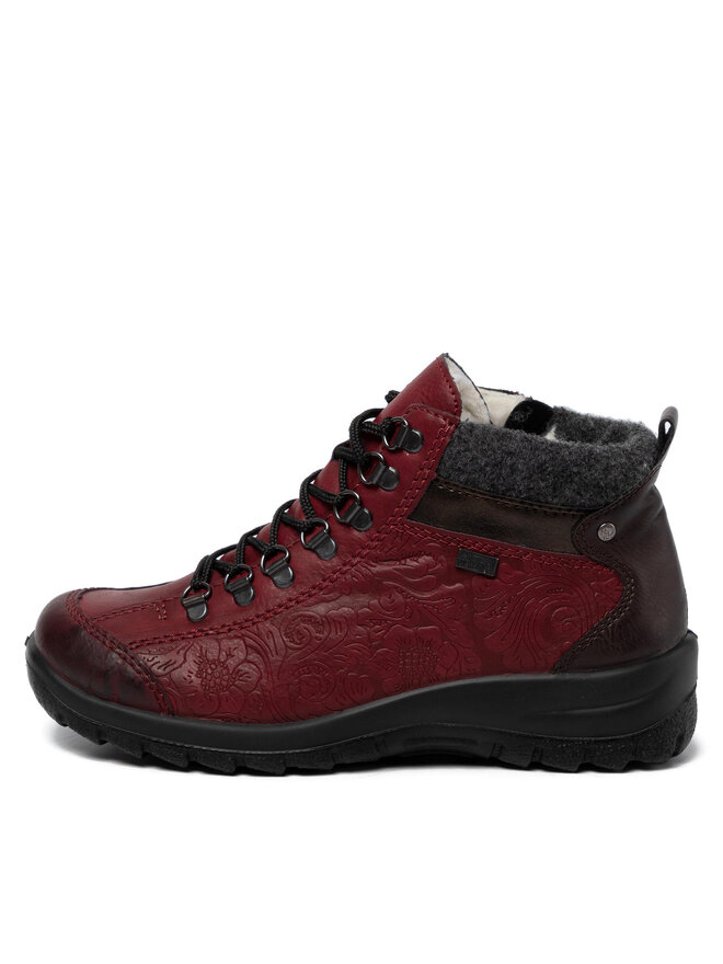Rieker Botine Rieker L7144-35 Vișiniu