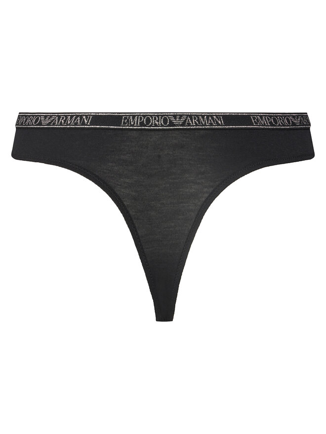 Emporio Armani Underwear Emporio Armani Underwear 2er-Set Stringtangas EW000402 AF10889 MC005 Schwarz