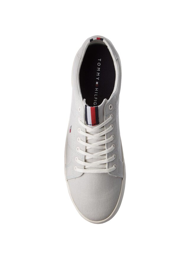 Tommy Hilfiger Sneakers aus Stoff Tommy Hilfiger Iconic Long Lace Sneaker FM0FM01669 Blau
