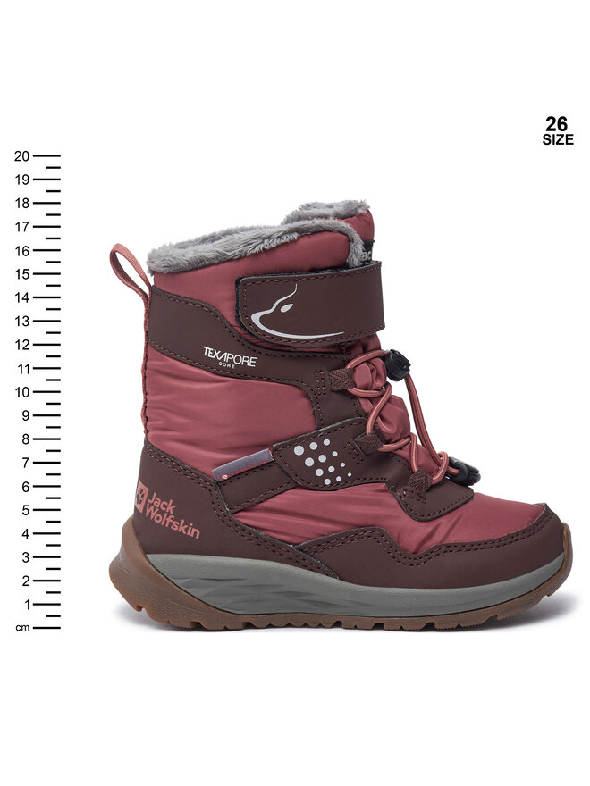 Jack Wolfskin Śniegowce Jack Wolfskin Polar Bear-G Texapore High Vc K A62143 Brązowy