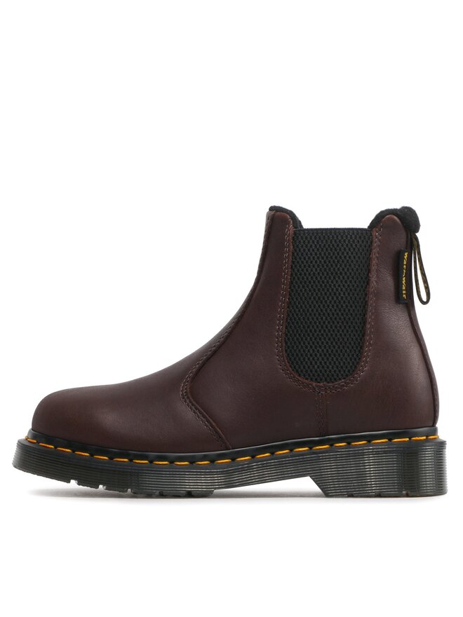 Dr. Martens Kotníková obuv s elastickým prvkem Dr. Martens 2976 27821201 Bordó