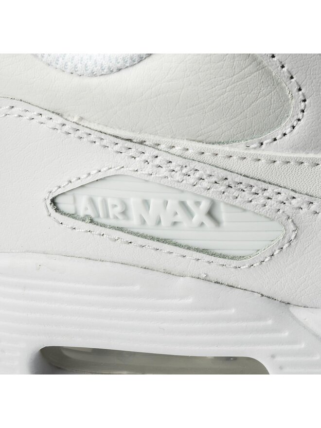Nike Sneakersy Nike Air Max 90 Ltr (GS) 833412 100 Biela