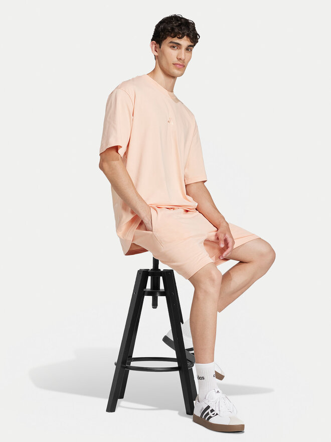 adidas adidas Camiseta Zwide Graphic JD5828 Coral Loose Fit
