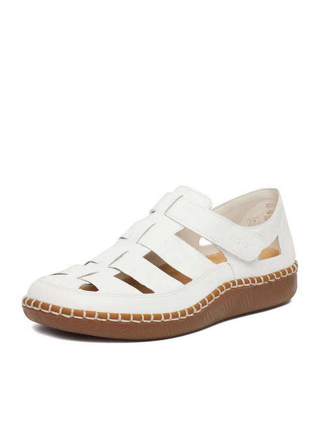 Rieker Halbschuhe Rieker CEO-N2453-80 Weiß