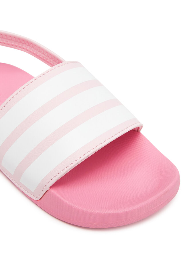 adidas Sandały adidas adilette Estrap JR5331 Różowy