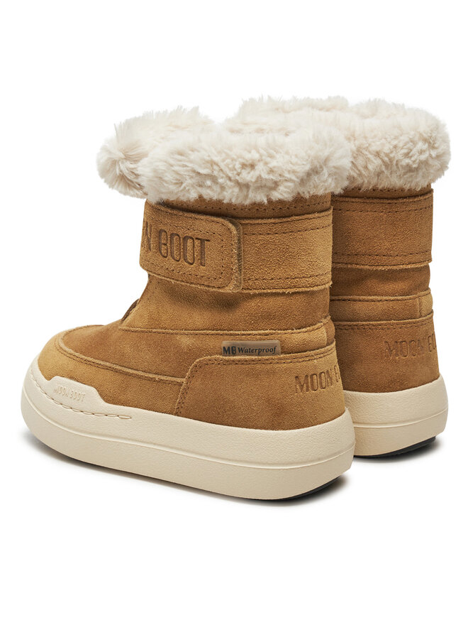 Moon Boot Snehule Moon Boot Junior Park Dtrap Boot Suede 80D3440040 Hnedá