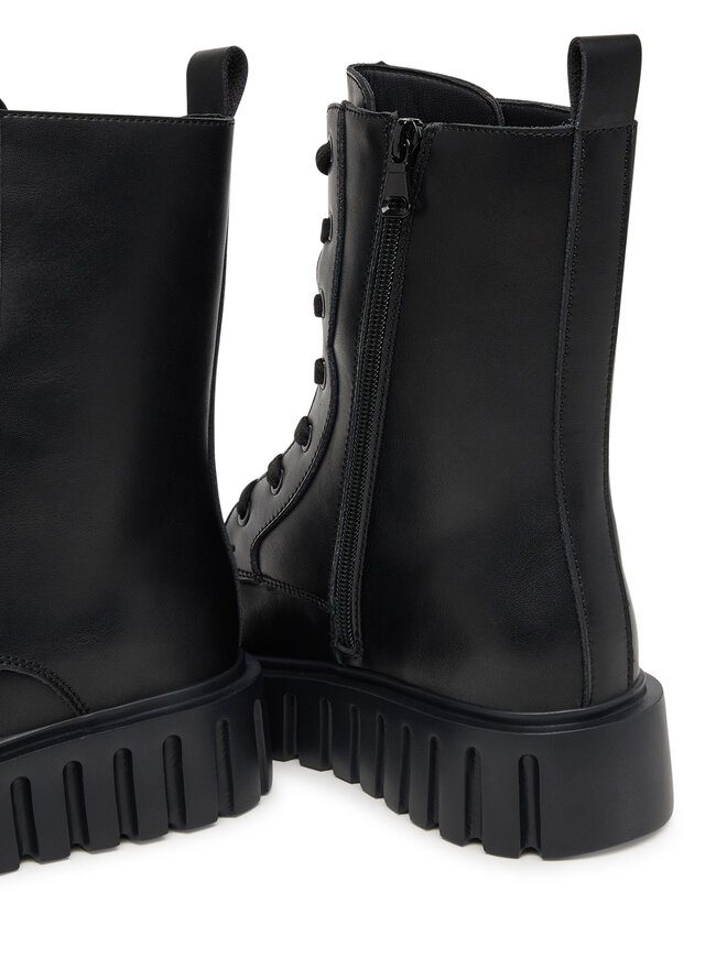 Patrizia Pepe Schnürschuhe Patrizia Pepe PPJ981.31 Schwarz