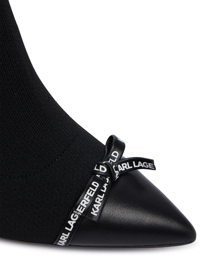KARL LAGERFELD Ботильйони KARL LAGERFELD Pandara KL31341 Чорний