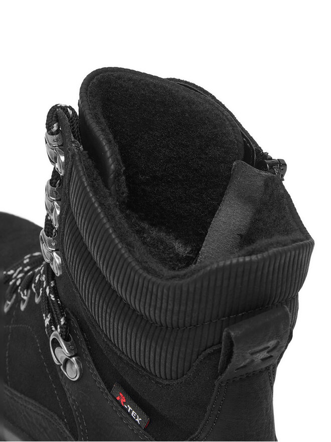 Rieker Botines planos Rieker CEO-W1871-00 Negro