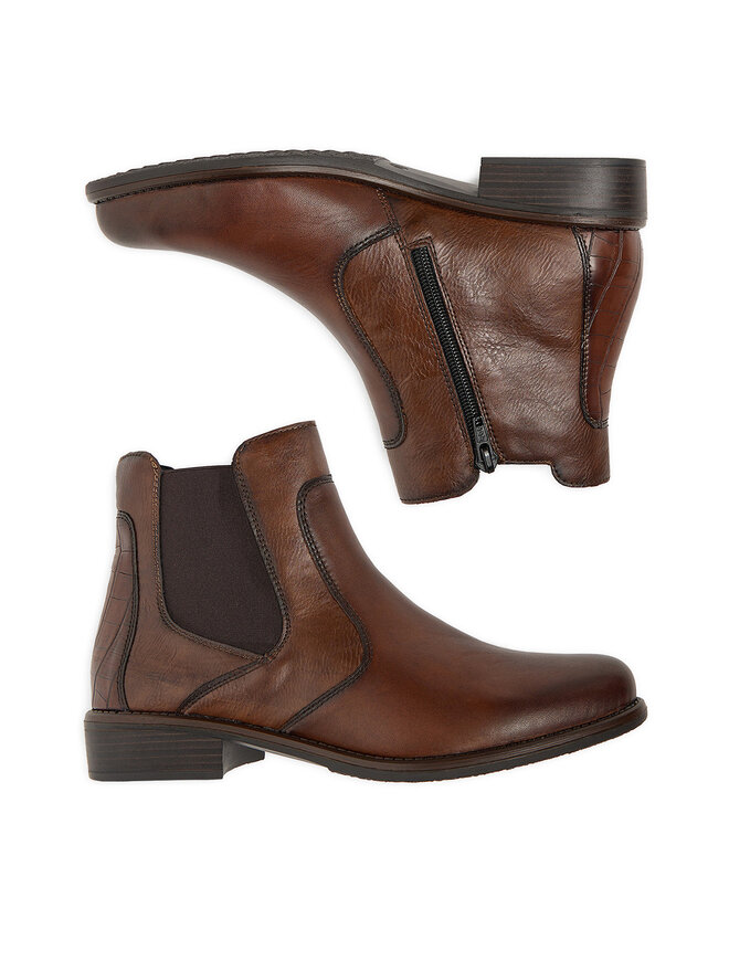 Remonte Botines Chelsea Remonte D0F70-23 Marrón