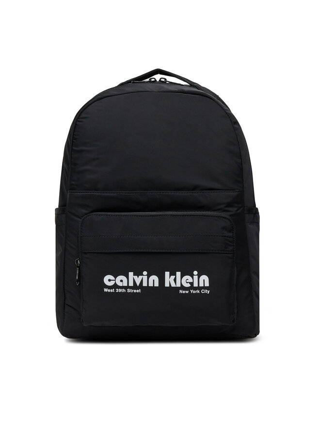 Calvin Klein Jeans Σακίδιο Calvin Klein Jeans Ckj Graphic Ck Multi Funct Backp LV04G3162G Μαύρο