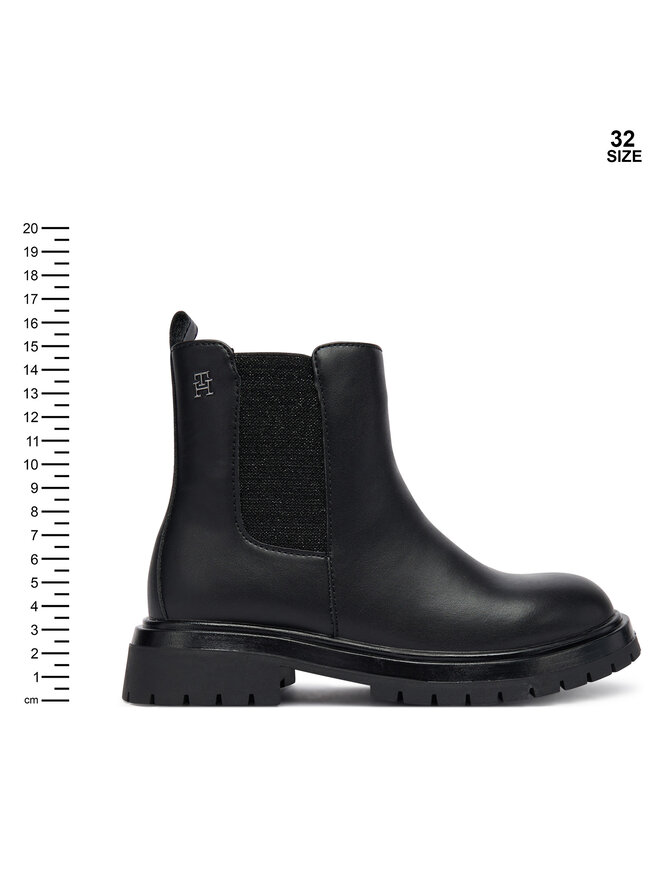 Tommy Hilfiger Stiefeletten Tommy Hilfiger T3A5-34152-1355999 S Schwarz