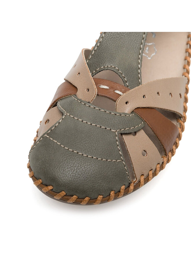 Rieker Sandale Rieker M1655-54 Verde