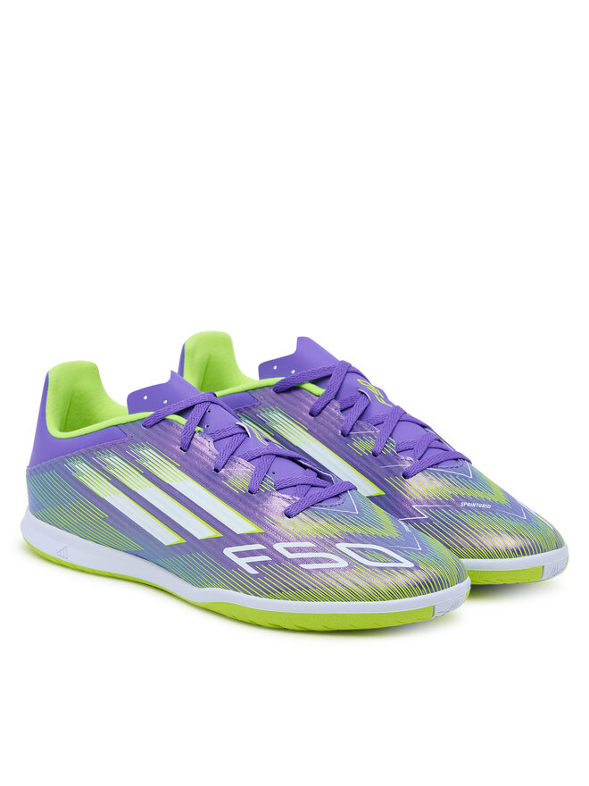 adidas Fußballschuhe adidas F50 Club Indoor Boots JI0023 Violett