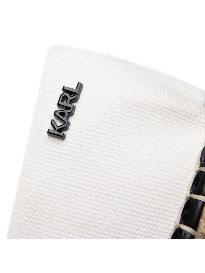 KARL LAGERFELD Espadrilles KARL LAGERFELD KL80108 Weiß