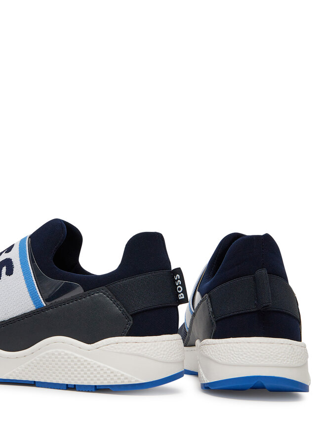 BOSS Sneakersy BOSS J51645 S Tmavomodrá