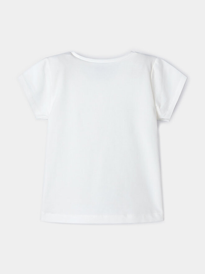 Mayoral Mayoral T-shirt 174 Écru Regular Fit
