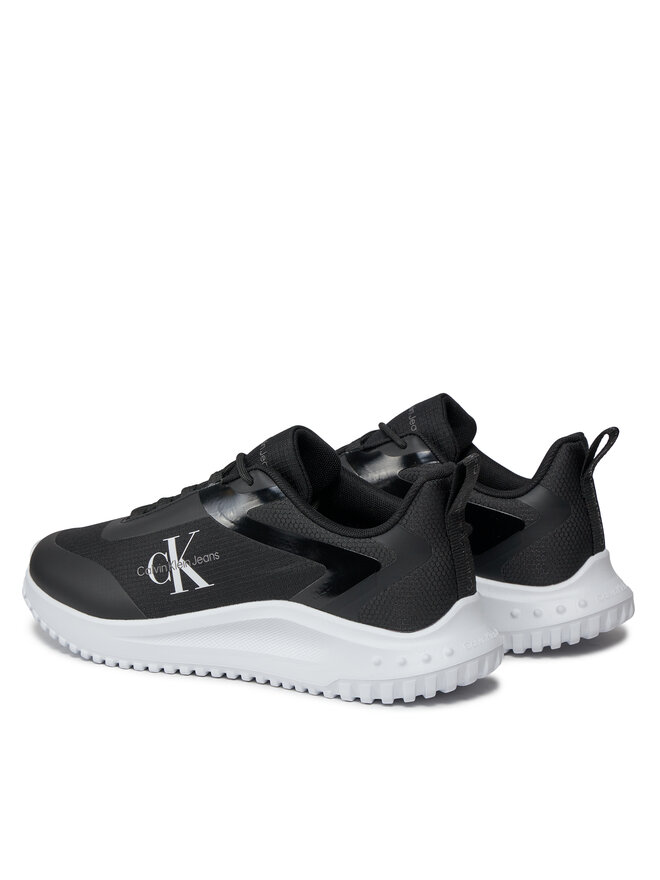 Calvin Klein Jeans Sneakers Calvin Klein Jeans Eva Runner Low Lace Ml Mix YM0YM00968 Grigio