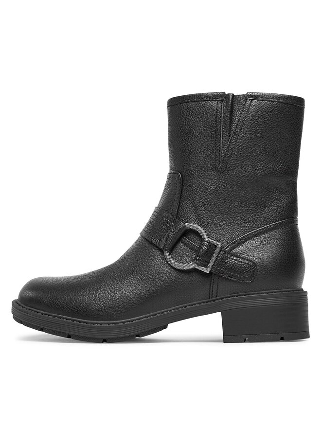 Clarks Stivaletti Clarks Hearth Cross 261742344 Nero