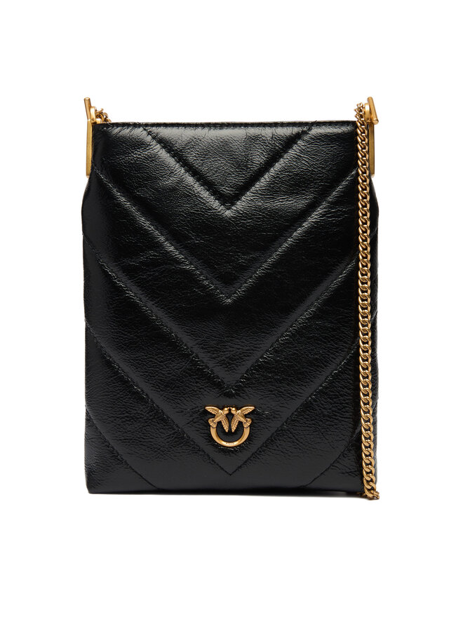 PINKO Bolso PINKO Flat Satchel AI 25-26 PCPL 105352 A2W2 Negro