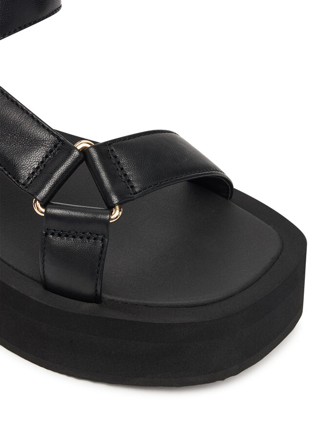 Tory Burch Σανδάλια Tory Burch Mellow Platform Sandal 166402 Μαύρο