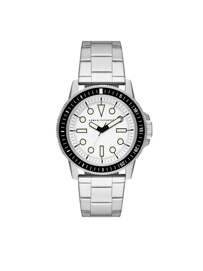 Armani Exchange Zegarek Armani Exchange Leonardo AX1853 Srebrny