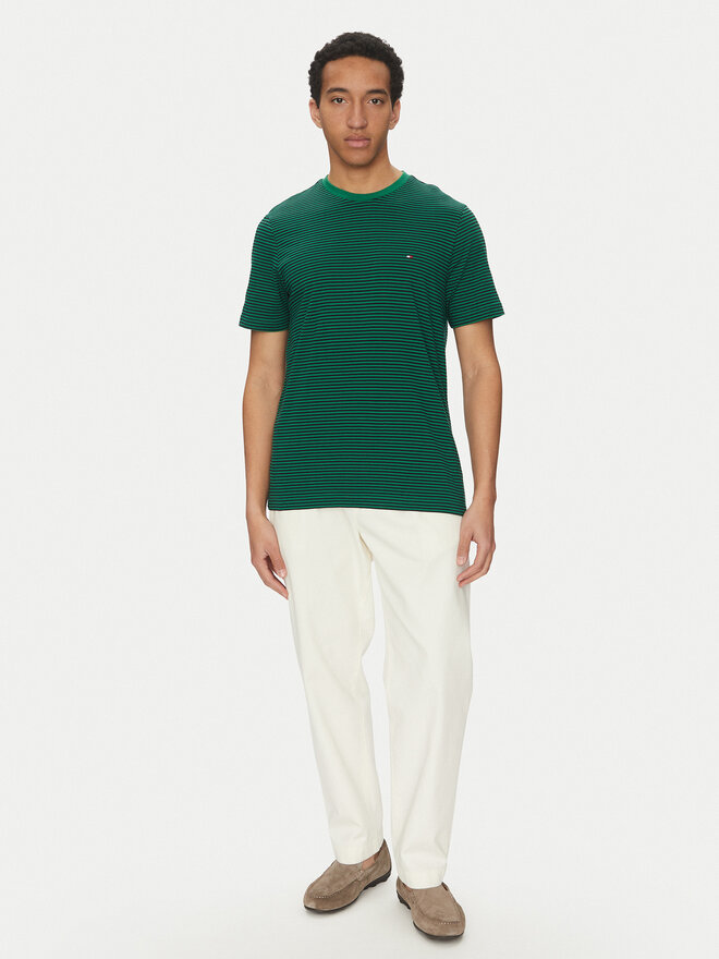 Tommy Hilfiger Tommy Hilfiger Футболка Ess Seasonal MW0MW39995 Зелений Regular Fit