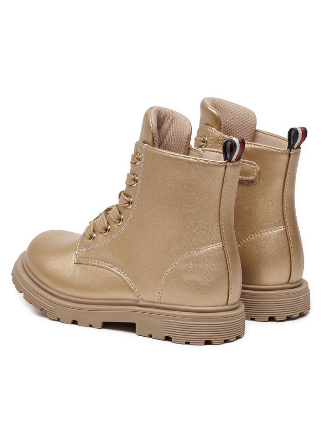 Tommy Hilfiger Stiefeletten Tommy Hilfiger T1A5-33562-0376 M Goldfarben