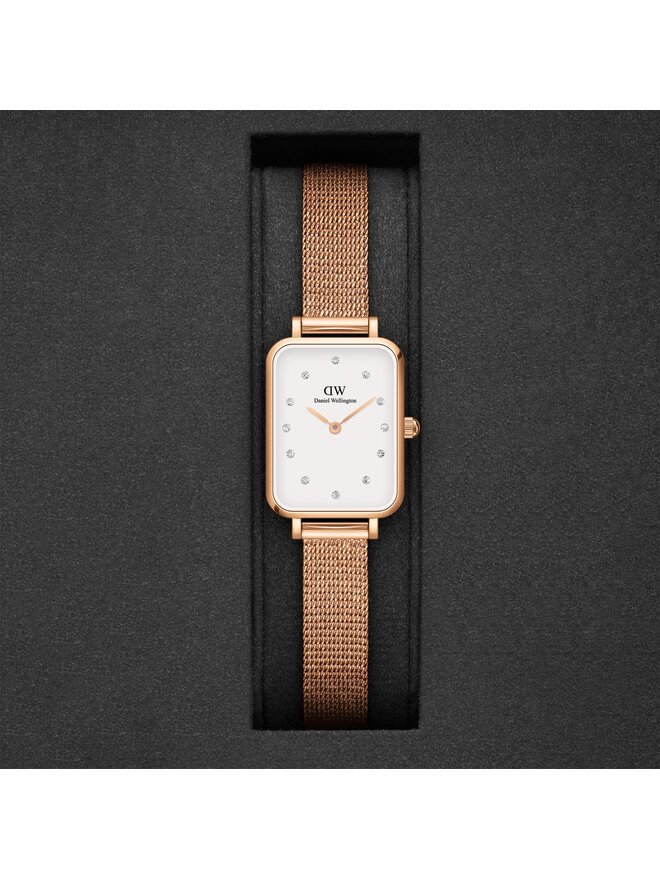 Daniel Wellington Zegarek Daniel Wellington Quadro DW00100527 Złoty