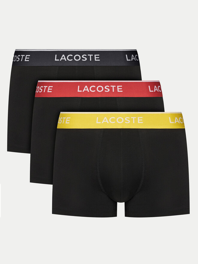 Lacoste Lacoste Σετ μποξεράκια 3 τμχ 5H1297 Μαύρο