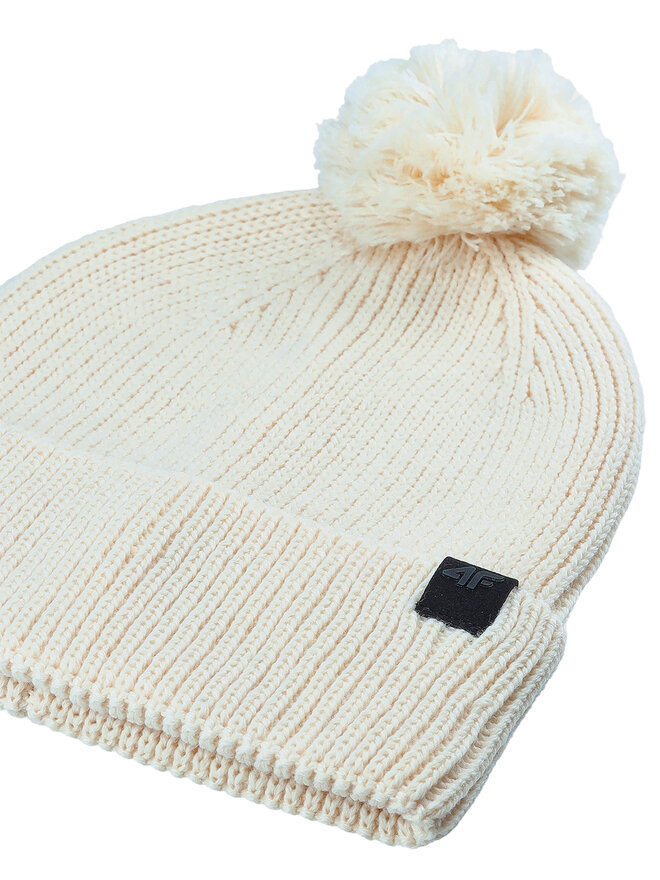 4F Gorro 4F 4FWAW24ACAPU472 Écru