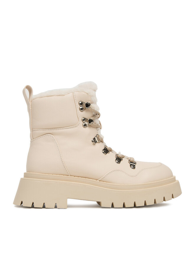 DeeZee Botines planos DeeZee 13116-4 Écru