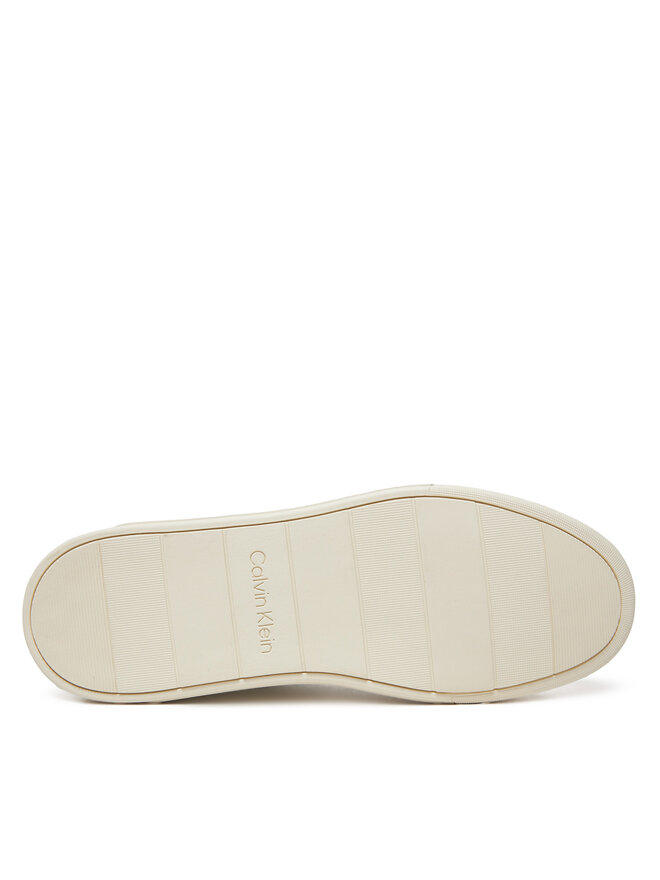 Calvin Klein Snīkeri Calvin Klein Low Top Lace Up Logo HM0HM01653 Balts