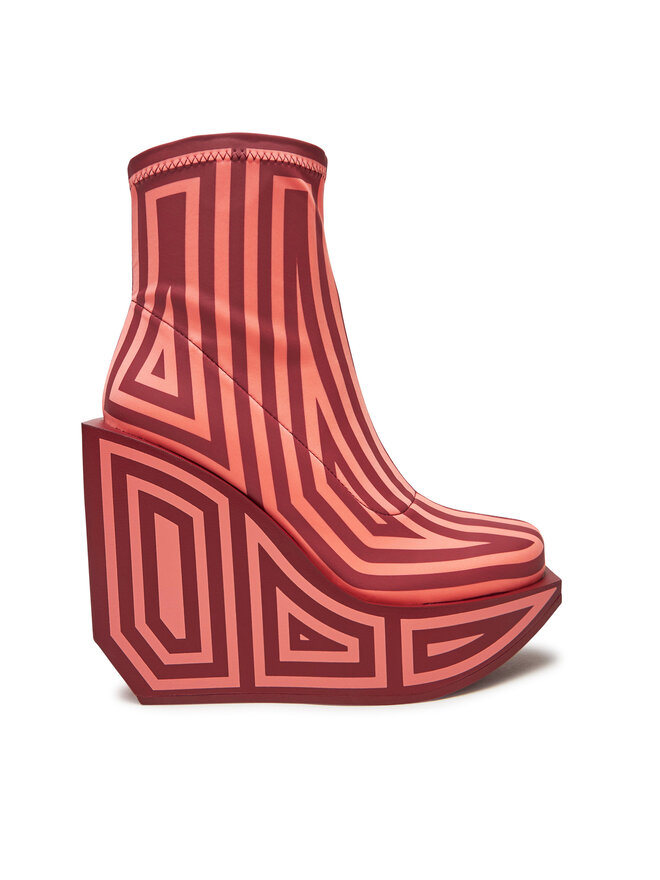 United Nude Botines United Nude Wa Bootie Hi 1087983182 Rojo