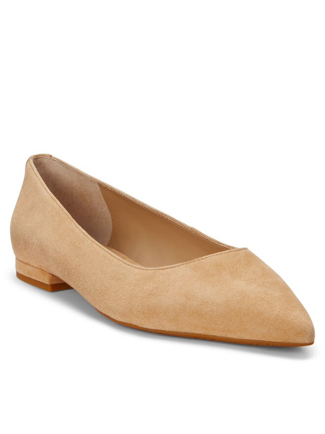 LAUREN RALPH LAUREN Baleriny LAUREN RALPH LAUREN 802871265007 Brązowy