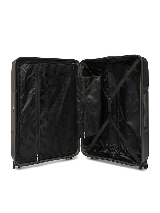 MEXX Großer Koffer MEXX CEO-MEXX-037-L-SILVER Silberfarben