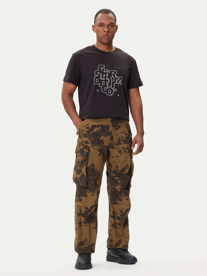G-Star Raw G-Star Raw Camiseta HD Print D26824-D975 Negro Regular Fit