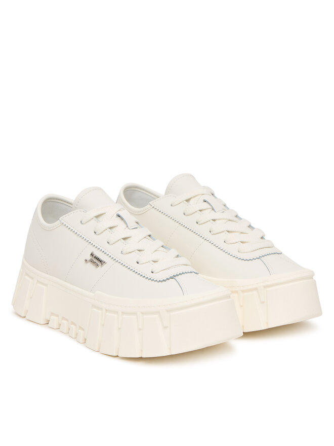 Tommy Jeans Sneakers Tommy Jeans Tjw Platform Sneaker Leather Lc EN0EN03165 Weiß