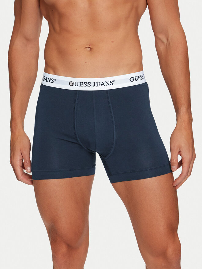 Guess Jeans Guess Jeans Σετ μποξεράκια 3 τμχ M4BZ45 K6YW1 Σκούρο μπλε