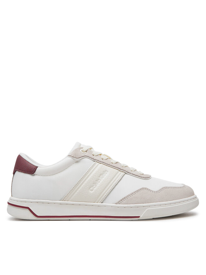 Calvin Klein Sneakers Calvin Klein Low Top Lace Up Mix HM0HM01548 Bianco