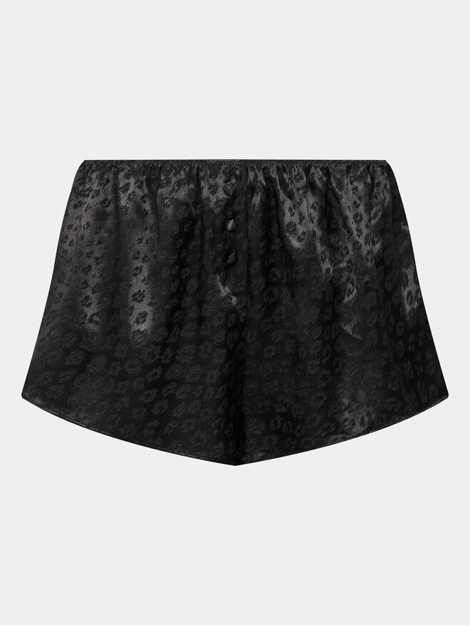 Hunkemöller Hunkemöller Pyjamashorts 203224 Schwarz Comfortable Fit