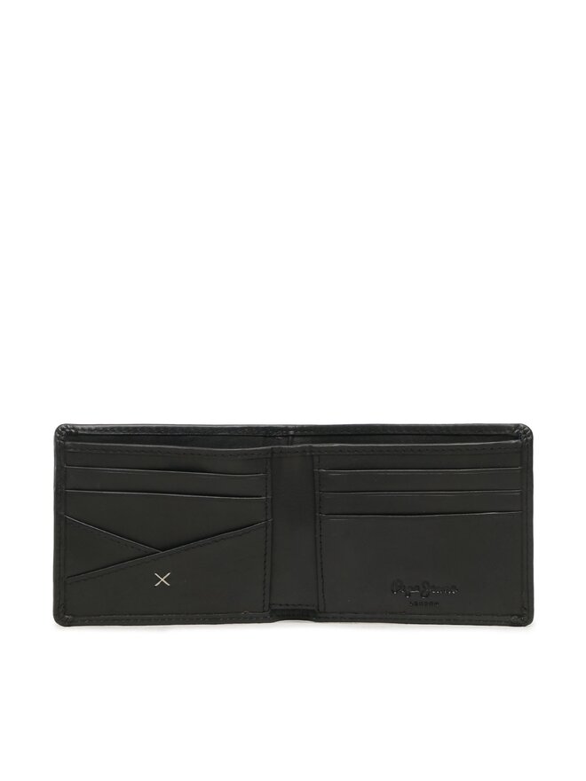 Pepe Jeans Mazs vīriešu maks Pepe Jeans Alford PM070357 Melns