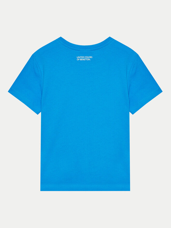 United Colors Of Benetton United Colors Of Benetton T-Shirt 3096G10EW Blau Regular Fit