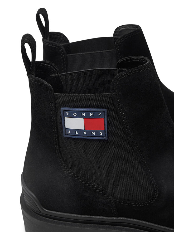 Tommy Jeans Боти тип челси Tommy Jeans EM0EM01468 Черен
