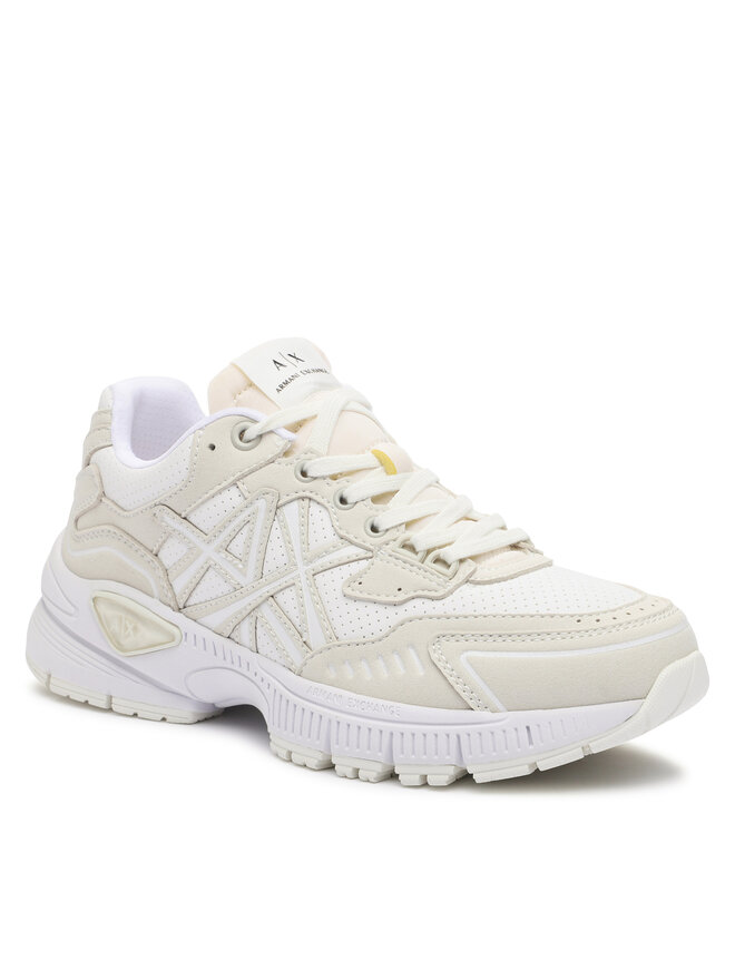 Armani Exchange Sneakersy Armani Exchange XUX188 XV775 T063 Écru