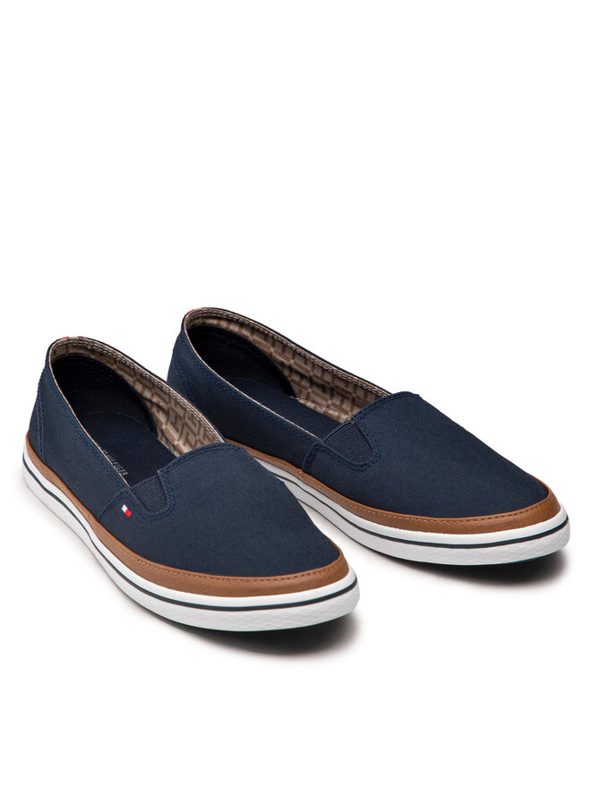 Tommy Hilfiger Sneakers aus Stoff Tommy Hilfiger Kesha 7D FW0FW01656 Dunkelblau