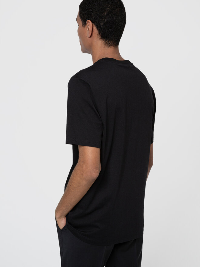 HUGO Hugo T-Shirt Dolive211 50442929 Μαύρο Regular Fit