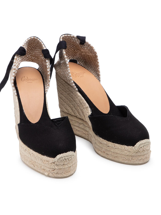 Castañer Espadrilky Castañer Chiara/8ED/001 020992-100 Černá