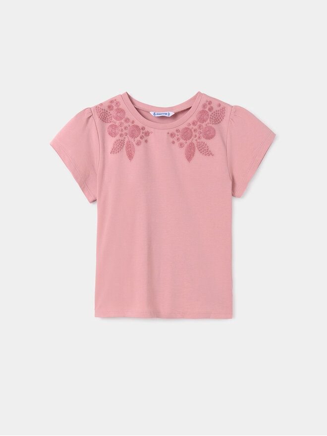 Mayoral Mayoral T-Shirt 6012 Ροζ Regular Fit
