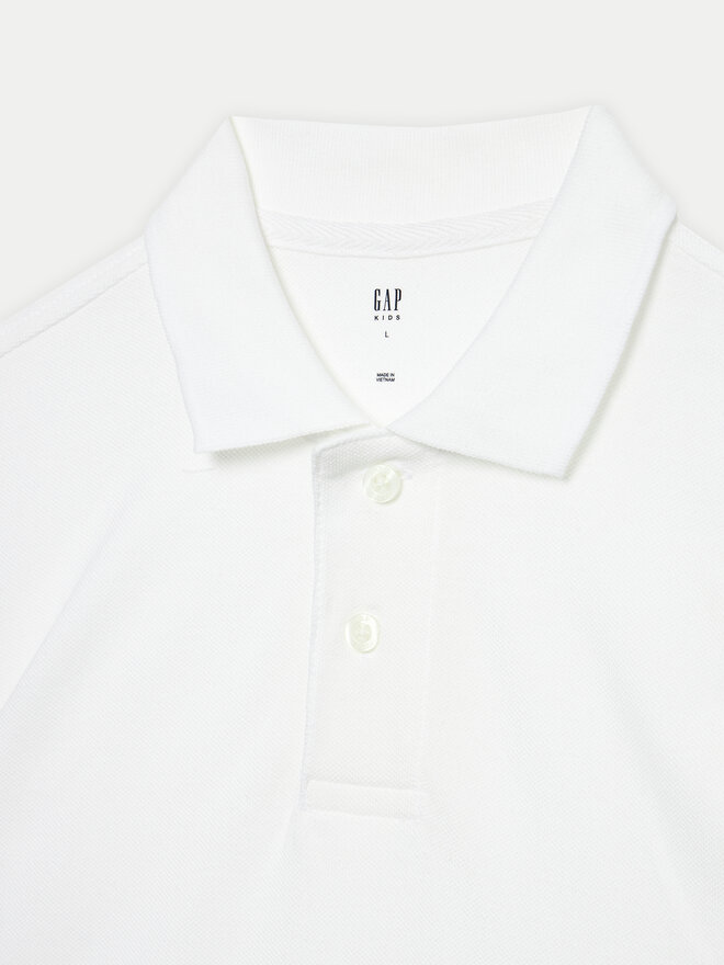Gap Gap Pólóing 404943-01 Fehér Regular Fit